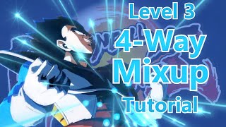 DBFZ Quick Tip  Base Vegeta 4Way Mixup Level 3 Season 4 [upl. by Tedric]