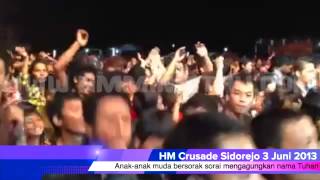 Segala puji syukur hanya bagimu Tuhan Healing Movement Crusade Sidorejo 3 Juni 2013 [upl. by Imerej]