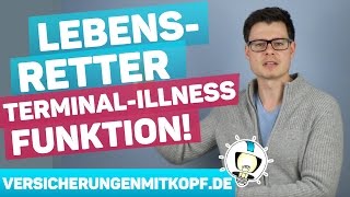 LEBENSRETTER quotTerminalIllnessFunktionquot bei deiner Lebensversicherung [upl. by Etterb888]