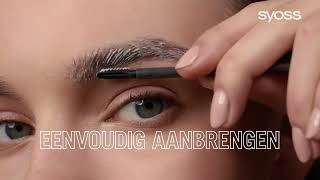 Syoss Brow Tint voor een professioneel resultaat [upl. by Kenelm]