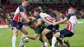 Australia v USA Highlights [upl. by Ecineg787]