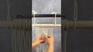 DIY  TUTORIAL PASO A PASO TAPIZ DE MACRAMÉ FÁCIL  STEP BY STEP EASY WALLHANGING MACRAME TUTORIAL [upl. by Eardna]