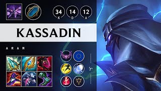 Kassadin ARAM Pentakill Unstoppable  EUW Master Patch 1418 [upl. by Wynnie763]