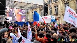 Victoire de François Hollande en direct de Solferino [upl. by Nolly]