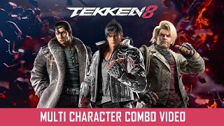 Tekken 8  Multi Character Combo Video  Side Hustle [upl. by Colligan]