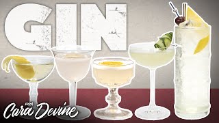 Great Gin Cocktails 3 classics a refreshing twist and a favourite to finish [upl. by Niatsirhc]