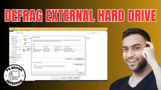 How to Defrag External Hard Drive in Windows 10 [upl. by Abbotson]