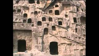 China Longmen Grotten The Longmen Grottoes 龙门石窟 Longmen Caves 龍門石窟 [upl. by Ruthi]