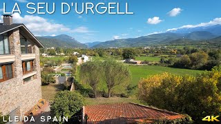 Tiny Tour  La Seu dUrgell Spain  a 3000 year old town by the Pyrenees  2022 Oct [upl. by Ttoille]