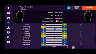 Player Comparison Featured How to Easily Compare the Player in Football Manager Mobile 2024 [upl. by Lucy]