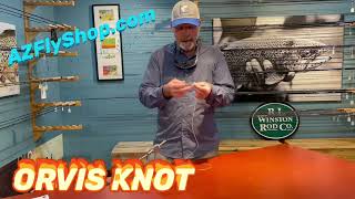 Orvis Knot Simple Easy and Effective [upl. by Nylak]