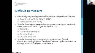 Cancer Related Cognitive Dysfunction [upl. by Arta]