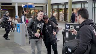 Marc Martel live op station Amsterdam Amstel [upl. by Ahsit]