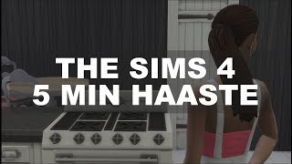 The Sims 4  5 MINUUTIN rakennus ja siminluonti haaste ONNISTUIN🤔 [upl. by Codd17]