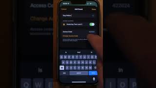Homekit guest access for smart locks [upl. by Henricks]