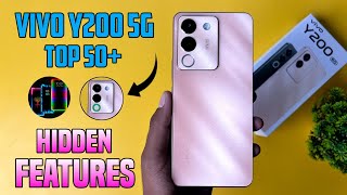 Vivo Y200 5G Top 50 Hidden Features  Vivo Y200 Tips And Tricks  Vivo Y200 5G [upl. by Gerkman]