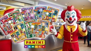 McDonalds Happy Meal Panini Family Poster Cards July 2024 [upl. by Broek]