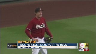 Will Ferrell plays for the Reds [upl. by Ikkiv]