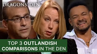 Top 3 Outlandish Comparisons From Entrepreneurs  Dragons Den [upl. by Danialah]