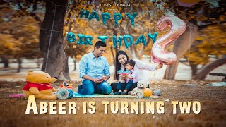 2nd Birthday  pre birthday baby boy shoot  Abeer  Cinestyle India  Chandigarh [upl. by Robillard]