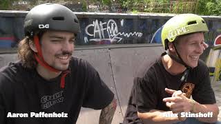 Schlachthof BMX Game of BIKE Alex Stinshoff vs Aaron Paffenholz [upl. by Imuy881]