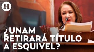 UNAM rector Enrique Graue advierte que no será irresponsable sobre el caso de Yasmín Esquivel [upl. by Karmen]