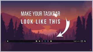 How to Center Taskbar Icons [upl. by Nyrehtac377]