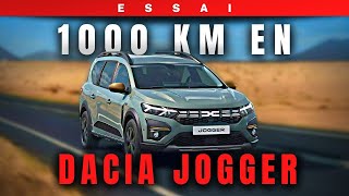 Essais DACIA JOGGER  Hybride et EcoG100  le MEILLEUR rapport qualité  prix du MARCHÉ [upl. by Acinad]