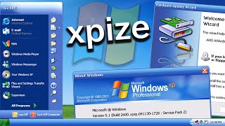 What Windows XP Shouldve Been  XPize Demo [upl. by Lemmie]