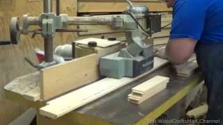 Building Custom Oak Cabinets Episode 2Making The Doors and Drawer Fronts Part 1  113 [upl. by Custer]