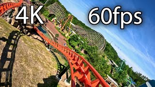 Big Bear Mountain front seat onride 4K POV 60fps Dollywood [upl. by Ecnerolf]