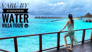 Maldives Water Villa Tour 2021 Varu By Atmosphere Resort Maldives  Honeymoon [upl. by Tania]