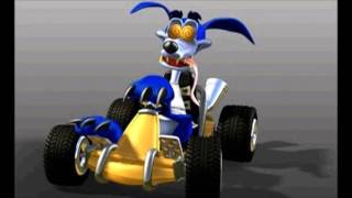 CTR Ripper Roo laughtauntsquotes lines Crash Team Racing [upl. by Adlar662]