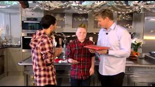 Gordon Ramsay Christmas Cookalong Live 2011 Part 4 [upl. by Ripleigh]