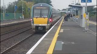 Trains at Hazelhatch and Celbridge irishrail [upl. by Scharf]