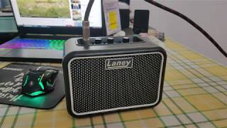 SOUNDCHECK  Laney Mini SuperG 3W Portable Guitar Amplifier [upl. by Brittnee762]