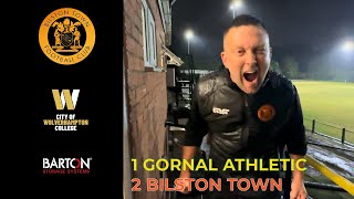 BILSTON TOWN V GORNAL ATHLETIC AWAY [upl. by Eisen382]