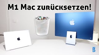 SO setzt du deinen M1 Mac zurück RICHTIG löschen für den Verkauf [upl. by Atinrehs]