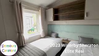 2023 Willerby Sheraton Elite Resi 42x14  Brand New Caravan For Sale Burgh Gardens Walking Tour [upl. by Nelehyram]