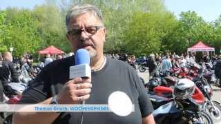 Motorradausfahrt von DEKRA und WOCHENSPIEGEL 2013 [upl. by Rosol]