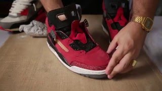 Sneaker clean and repaint midsole  Spizike toro bravo [upl. by Bree]