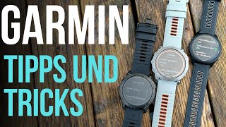 Garmin Tipps und Tricks  Viele versteckte Funktionen [upl. by Ventura]