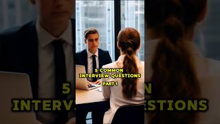 5 common interview questions Part 1 shorts interview preparation [upl. by Adlesirhc]