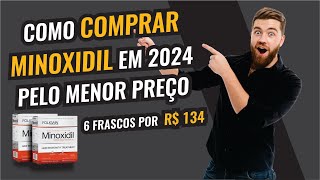 Como comprar Minoxidil Foligain ou Kirkland na BIOVEA [upl. by Wilmar]