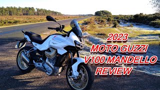 ★ 2023 MOTO GUZZI V100 MANDELLO REVIEW ★ [upl. by Loziram662]