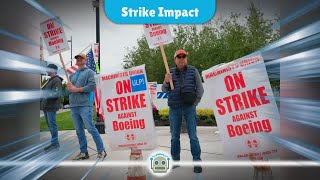 Boeing Supplier Spirit AeroSystems Furloughs 700 Workers Amid Ongoing Strike [upl. by Annoved527]