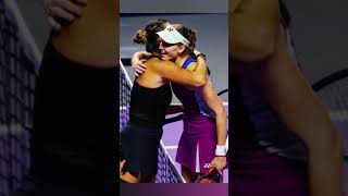 Sabalenka defeatThe embrace with Rybakina interprets the beauty of competitionSabalenka Rybakina [upl. by Nebur]