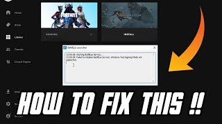 How to Fix quotFailed to Initialize BattlEye Service Windows TestSigning Mode Not Supportedquot [upl. by Aenil578]