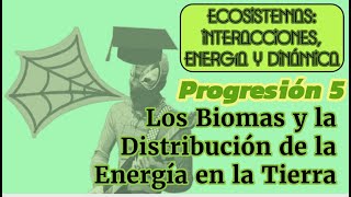 Spider Profe  Ecosistemas InteraccionesLos Biomas y la Distribución de la Energía en la Tierrap5 [upl. by Cohin]