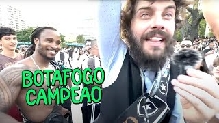 REPÓRTER DOIDÃO  BOTAFOGO CAMPEÃO DA LIBERTADORES 2024 [upl. by Eleirbag853]